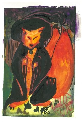 Fox Witch (watercolor)